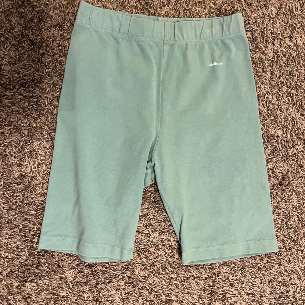 MadHappy Green Biker Shorts Sz M
